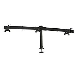 Neomounts FPMA-D700DD3 - Aufstellung - für 3 LCD-Anzeigen - Schwarz - Bildschirmgröße: 25.4-68.6 cm (10'-27')