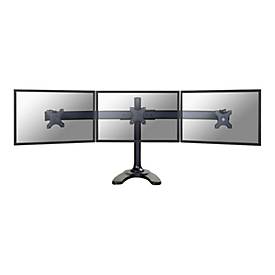 Neomounts FPMA-D700DD3 - Aufstellung - für 3 LCD-Anzeigen - Schwarz - Bildschirmgröße: 25.4-68.6 cm (10'-27')