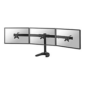 Neomounts FPMA-D700DD3 - Aufstellung - für 3 LCD-Anzeigen - Schwarz - Bildschirmgröße: 25.4-68.6 cm (10'-27')