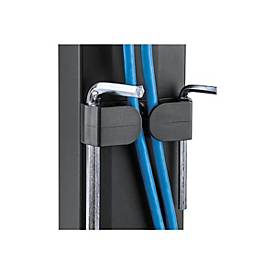 Neomounts FPMA-D865D - Aufstellung - Voll beweglich - für 2 LCD-Displays - Schwarz - Bildschirmgröße: 25.4-68.6 cm (10'-27')
