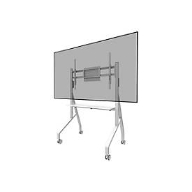 Neomounts Move Go FL50-525WH1 - Wagen - für Flachbildschirm - verriegelbar - Stahl - weiß