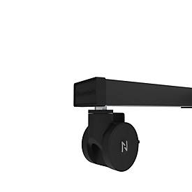 Neoumounts by Newstar mobiler Monitorständer FL55-975BL1 MOVE Lift XL, für 1 Display 75-115'/bis 160 kg, motorisiert, höhenverstellbar, Stahl, schwarz