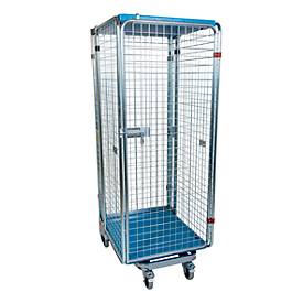 Nestbarer Metallbehälter, Typ Antidiebstahl, 4-seitig