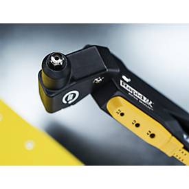 Nietzange Rapid RP60 Multi™, 360°-Kopf, für Nieten mit 3,2/4,0/4,8 mm, inkl. Messwerkzeug, 3 Bohrer, 150 Nieten