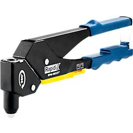 Nietzange Rapid RP60 Multi™, 360°-Kopf, für Nieten mit 3,2/4,0/4,8 mm, inkl. Messwerkzeug, 3 Bohrer, 150 Nieten