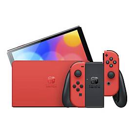 Nintendo Switch OLED - Mario Red Edition - Spielkonsole - Full HD - Mario Red