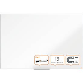 nobo Whiteboard Nano Clean, Stahl, weiß nanobeschichtet, magnethaftend, B 1800 x H 1200 mm