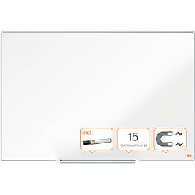 nobo Whiteboard Nano Clean, Stahl, weiß nanobeschichtet, magnethaftend, B 900 x H 600 mm