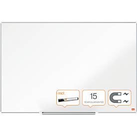 nobo Whiteboard Nano Clean, Stahl, weiß nanobeschichtet, magnethaftend, B 900 x H 600 mm