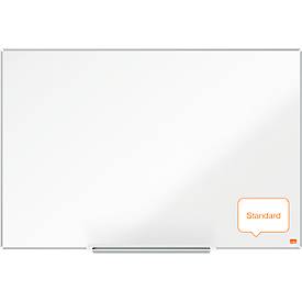 nobo Whiteboard Nano Clean, Stahl, weiß nanobeschichtet, magnethaftend, B 900 x H 600 mm