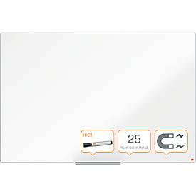 nobo Whiteboard Prestige, Stahl, weiß emailliert, magnethaftend, B 1500 x H 1000 mm