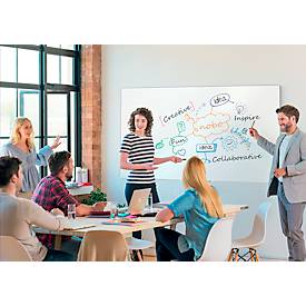 nobo Whiteboard Prestige, Stahl, weiß emailliert, magnethaftend, B 1800 x H 1200 mm