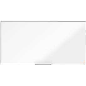 nobo Whiteboard Prestige, Stahl, weiß emailliert, magnethaftend, B 1800 x H 900 mm