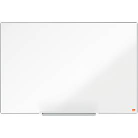 nobo Whiteboard Prestige, Stahl, weiß emailliert, magnethaftend, B 900 x H 600 mm