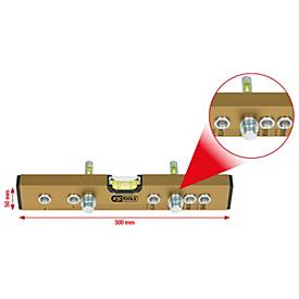 Normabstandswasserwaage / Montage-Anschluss-Lehre, 300 mm
