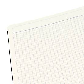 Notizbuch Leitz Complete, Format A4, 80 karierte Blatt, Hardcover-Einband, Lederoptik, FSC®-zertifiziert, rot