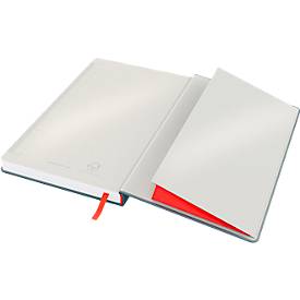 Notizbuch Leitz Cosy, DIN A5, kariert, 100 g/m² Papier, 80 Blatt, Hardcover, grau