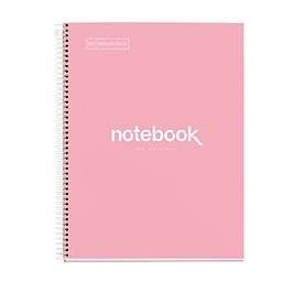 Notizbuch Miquelrius Emotions 1, DIN A4, 80 Blatt kariert und blickdicht, gelocht, Spiralbindung, Hardcover, pink