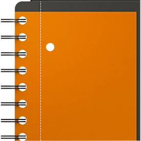 Notizbuch Oxford International Meetingbook, DIN A4, Optik Paper®, 80g/m², 80 Blatt, 5 Stück, kariert