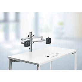 Novus Monitor-Schwenkarm TSS Duo 505, für 2 Monitore, Klemme 14 bis 40 mm, 2 x Faltarm