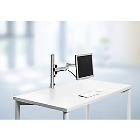 Novus Monitor-Schwenkarm TSS Single 450, Klemme 14 bis 40 mm, H 445 mm, Faltarm