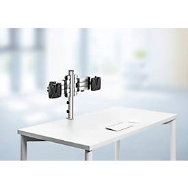 Novus Monitorsäule TSS Duo Teleskop 400, für 2 Monitore, 2 x Teleskop-Tragarme