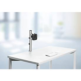 Novus Monitorsäule TSS Single 105, Klemme 14 bis 40 mm, H 445 mm, Tragkraft 15 kg