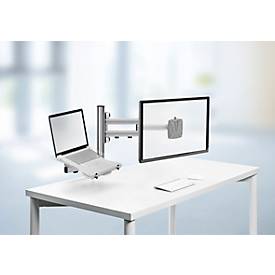 Novus Monitorschwenkarm Business Combination TSS, ergonomisch, mit Klemme 14 bis 40 mm