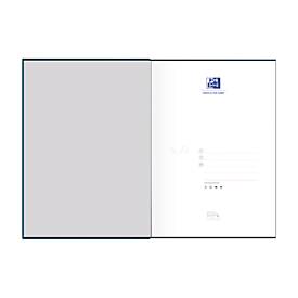 Office-Buch Oxford Essentials, gebunden, DIN A4, 96 Seiten kariert, 5er Pack, schwarz