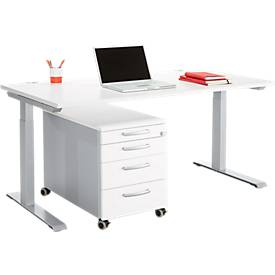 Offre complète 2 pièces MODENA FLEX, hauteur ajustable, largeur 1600 mm 