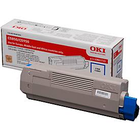 OKI 43865723 Toner cyan, original