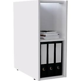 Opbergelement voor receptiebalies Pisa en Faro, zonder deur