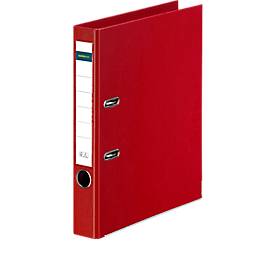 Ordner Schäfer Shop Select, DIN A4, Rückenbreite 50 mm, Griffloch, auswechselbares Rückenschild, Polypropylen, 1 Stück, rot