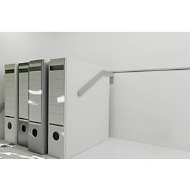 Ordnerstütze SOLUS PLAY, f. Container m. Auszug SOLUS PLAY, aus Stahl