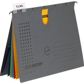 Organisationshefter ELBA chic® ULTIMATE®, DIN A4, inkl. Sichtreiter, B 318 x T 6 x H 255 mm, mehrfarbig, 3 Stück