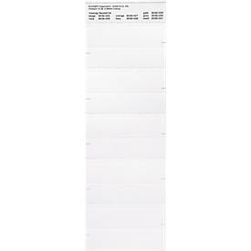 Organisationsstreifen, weiß