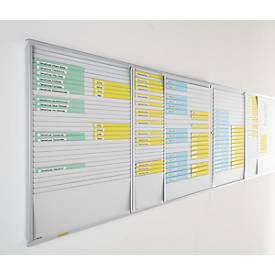 ORGATEX cardplan-Tafel, DIN-A6 quer/A7 hoch, 440x500 mm