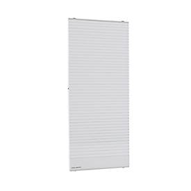 ORGATEX cardplan-Tafel, Metall mit Kunststoff-Einsteckschuppen, DIN A4 hoch/DIN A3 quer, erweiterbar, Alurahmen, 9 Fächer, B 500 x H 1085 mm