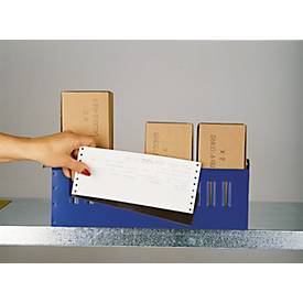 ORGATEX Magnet-Einsteckschilder Color, 60 x 150 mm, 100 Stück