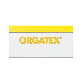 ORGATEX Magnet-Einsteckschilder Color, 60 x 150 mm, gelb, 100 St.