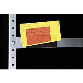 ORGATEX Magnet-Einsteckschilder Standard, 27 x 75 mm, 100 Stück