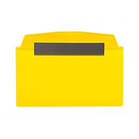 Orgatex-Magnettaschen, 1/3 DIN, gelb, 10 St.