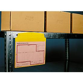 Orgatex-Magnettaschen, A5 hoch, gelb, 50 St.