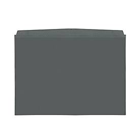 Orgatex-Magnettaschen, A5 quer, anthrazit, 10 St.