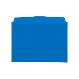 Orgatex-Magnettaschen, A6 quer, blau, 50 St.