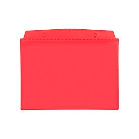 Orgatex-Magnettaschen, A6 quer, rot, 10 St.