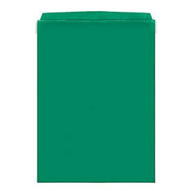 Orgatex-Magnettaschen, m. Klappe, A4 hoch, grün, 10 St.