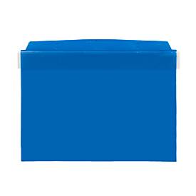 Orgatex-Magnettaschen, m. Klappe, A5 quer, blau, 50 St.