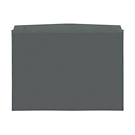 Orgatex Sichttaschen, A4 quer, anthrazit, 10 St.