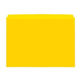Orgatex Sichttaschen, A4 quer, gelb, 50 St.